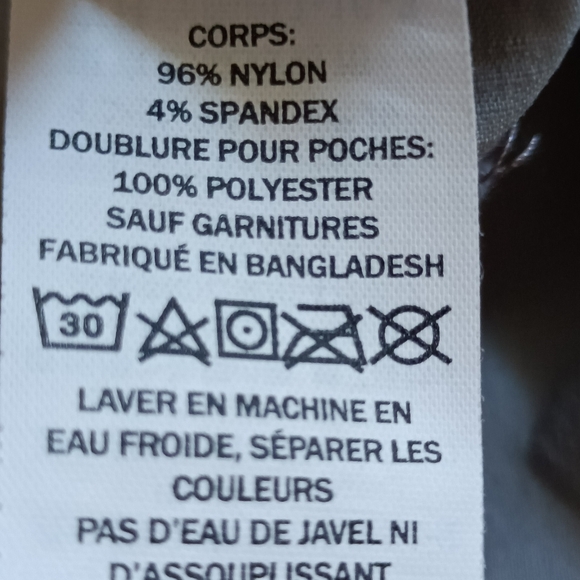 NEW  L L Bean Trail Comfort Lightweight Outdoor Waterproof Cargo Pants XL/L Gray - Picture 16 of 17